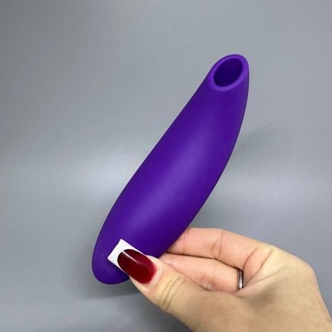 We-Vibe Melt 2 Purple - вакуумний смарт-стимулятор клітора фіолетовий - фото
