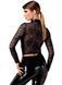 Блуза Noir Handmade F377 Noirelle Lace Button-up Shirt XS