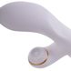 Вібратор-кролик з вакуумною стимуляцією та флогером LOCKINK SEVANDA Whip Vibrating Massage Wand White & Golden - фото товару