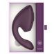 Вакуумний кліторальний стимулятор з вібрацією Womanizer Next Duo Dark Purple фіолетовий - фото товару