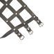 Портупея для голеностопа со шпорами Liebe Seele Leather High Heel Ankle Harness Silver (2 шт) серебристая - фото товара