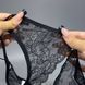 Трусики с доступом Fashion Secret Victoria Black черные