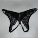 Трусики с доступом Fashion Secret Victoria Black черные