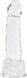 Фаллоимитатор ADDICTION Clear Dildo with Balls 8" (20,3 см) - фото товара