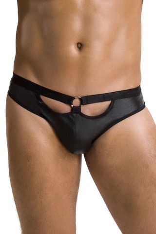 Труси чоловічі Passion 041 SLIP OPEN JOE black L/XL чорні