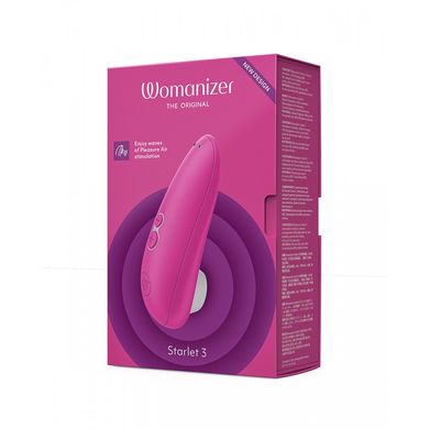 Womanizer Starlet 3 - вакуумный стимулятор клитора Pink - фото
