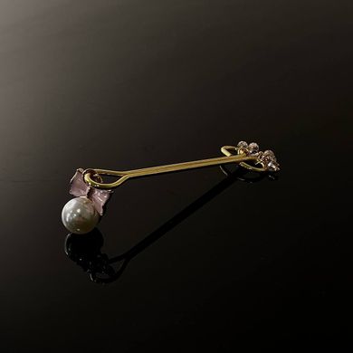 Зажим для клитора Art of Sex - Clit Clamp Bow Pearl - фото
