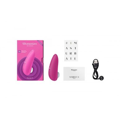 Womanizer Starlet 3 - вакуумный стимулятор клитора Pink - фото