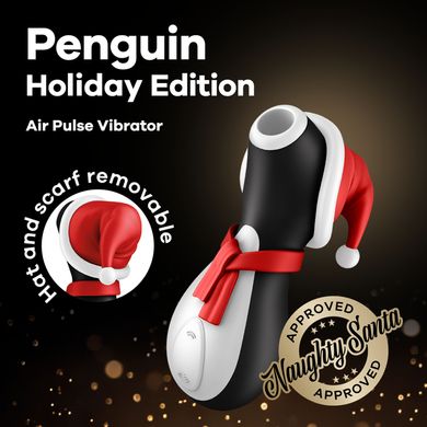 Satisfyer Penguin Holiday Edition - вакуумний стимулятор клітора - фото