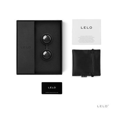 LELO Beads Noir - вагінальні кульки з обтяжненням - фото