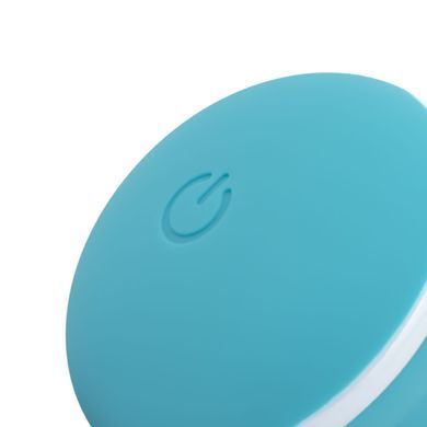 Анальна вібропробка Cala Azul Blanca Vibrating anal plug 4 см - фото