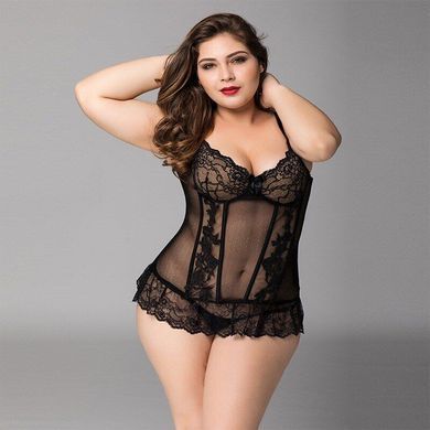 Эротическое мини-платье JSY P71137 Сексуальная Белла Plus Size