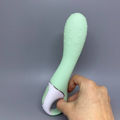 Satisfyer Air Pump Vibrator 3 - вібратор для точки G (надувна головка) - фото