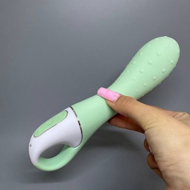 Satisfyer Air Pump Vibrator 3 - вібратор для точки G (надувна головка) - фото