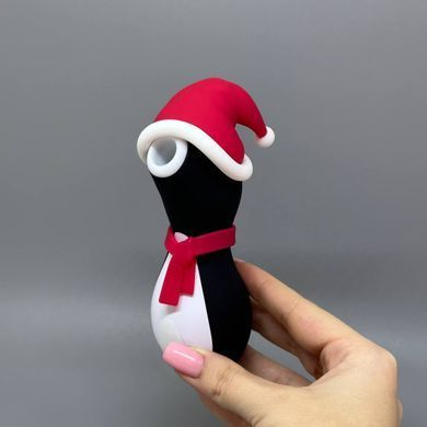 Satisfyer Penguin Holiday Edition - вакуумний стимулятор клітора новорічний - фото