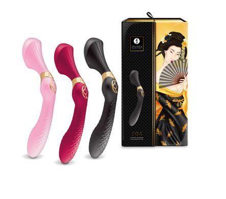 Вібратор для точки G Shunga - Zoa Intimate Massager Rasberry - фото