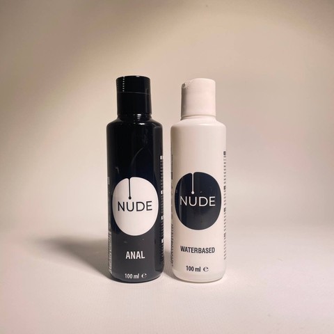 Набір змазка NUDE Anal (100 мл) + NUDE WATERBASED (100 мл)