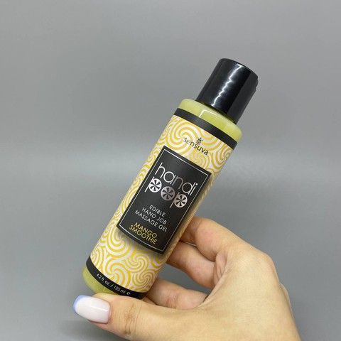 Sensuva Handipop - крем для минета со вкусом смузи из манго 125 мл - фото
