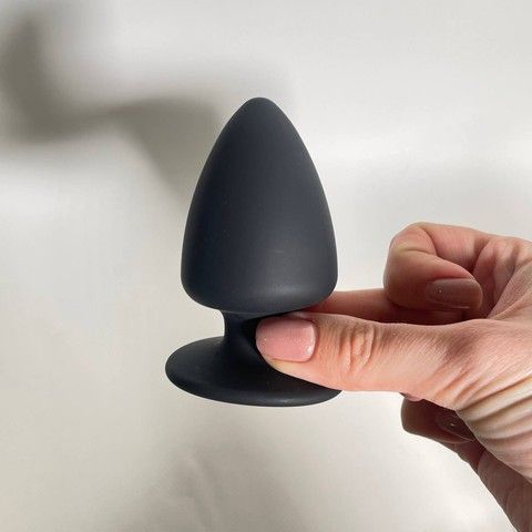 Силіконова анальна пробка SilexD Model 1 size XS (4,5 см) - фото