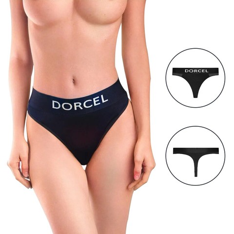 Трусики з кишенею для вібратора Dorcel PANTY LOVER S