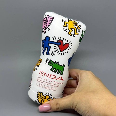 Мастурбатор Tenga Keith Haring Soft Tube Cup - фото