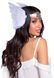Пов'язка на голову з пір'ям Leg Avenue Feather headband ONE SIZE White