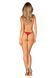 Трусики Obsessive Ingridia crotchless thong XL/2XL красные