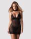 Сорочка та трусики Obsessive Donarella chemise & thong XS/S