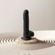 Вибратор с ротацией Strap-On-Me Rotating & Vibrating Realistic Dildo L Black - фото товара