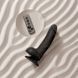 Вибратор с ротацией Strap-On-Me Rotating & Vibrating Realistic Dildo L Black - фото товара