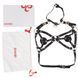 Портупея з натуральної шкіри LOCKINK SEVANDA Queen Chest Harness with Removable Bra