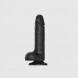 Вибратор с ротацией Strap-On-Me Rotating & Vibrating Realistic Dildo L Black - фото товара