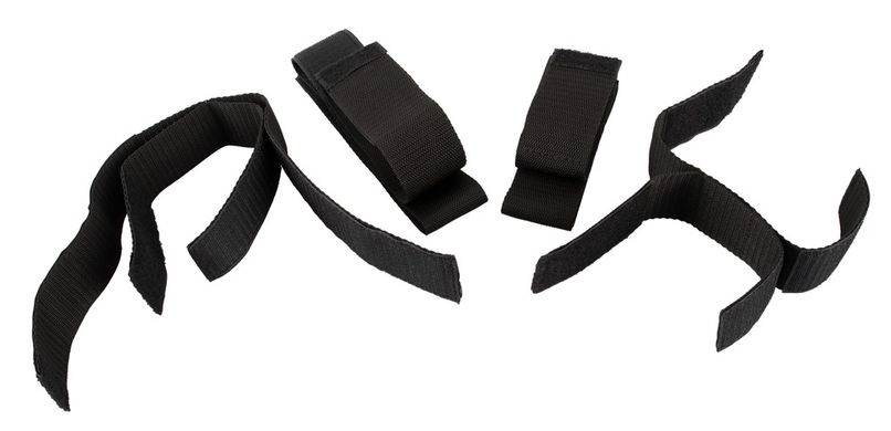 БДСМ набор для фиксации Bad Kitty arm and leg restraints черный - фото