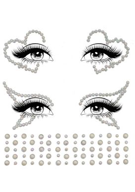 Прикраса наклейка для обличчя Leg Avenue Ayla face jewel sticker