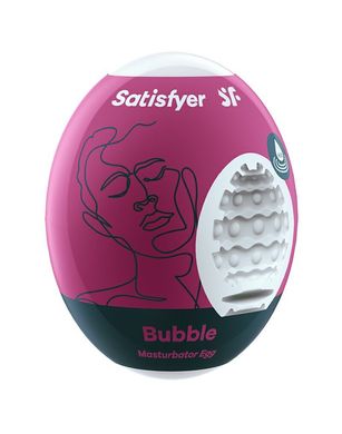 Яйце мастурбатор Satisfyer Egg Bubble - фото