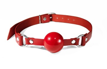 Кляп з кулькою Feral Feelings Silicon Ball Gag Red/Red - фото