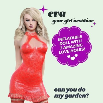 Секс-лялька надувна CRUSHIOUS сусідка Єва