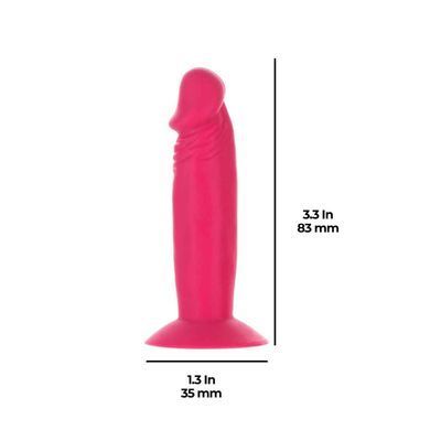 Набор фаллоимитаторов ADDICTION Silly Willy 3.3&rdquo; Silicone Dildo 3 цвета 12 шт. (8,3 см) - фото
