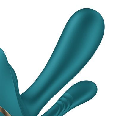 Смарт-вібратор у трусики потрійний Satisfyer Top Secret+ Battery Series - фото