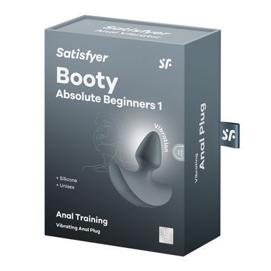 Анальна вібропробка 2,5 см Satisfyer Booty Absolute Beginners 1 - фото