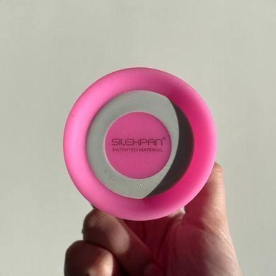 Фалоімітатор, що світиться, SilexD Johnny Pink Glow in the dark (15,4 см) (пом'ята упаковка) - фото