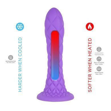 Фаллоимитатор SilexD Fantasy Liquid Silicone Dreamy 7in Purple (18,5 см) фиолетовый - фото