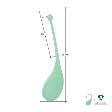 Смарт-виброяйцо Adrien Lastic Palpitation Mint - фото