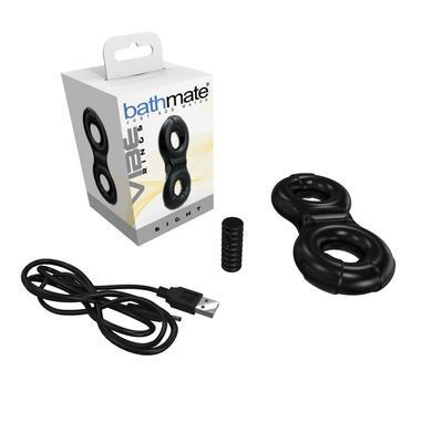 Эрекционное виброкольцо двойное Bathmate Vibe Ring Eight - фото