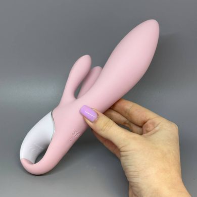 Satisfyer Air Pump Bunny 3 - вібратор-кролик з надувною головкою - фото
