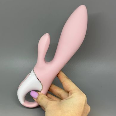 Satisfyer Air Pump Bunny 3 - вібратор-кролик з надувною головкою - фото