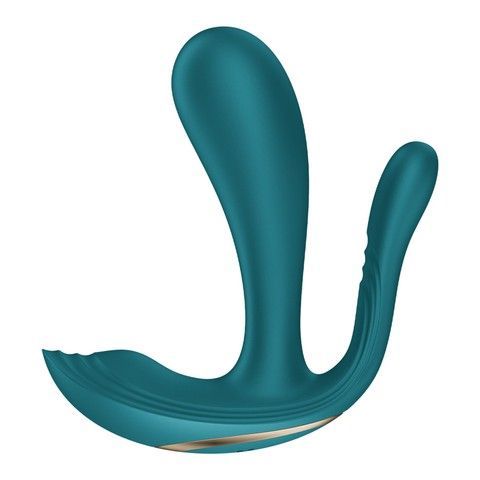 Смарт-вібратор у трусики потрійний Satisfyer Top Secret+ Battery Series - фото