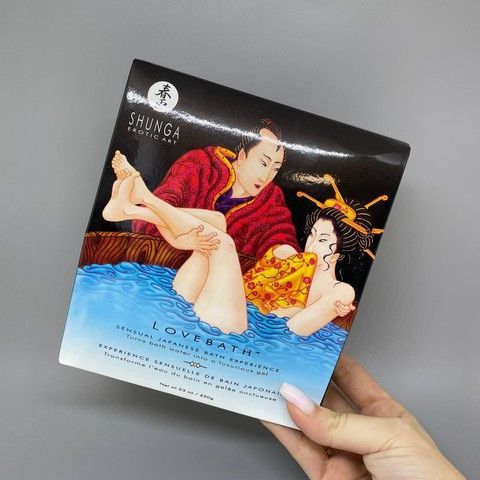 Гель для ванни Shunga LOVEBATH океанський бриз (575 г) - фото