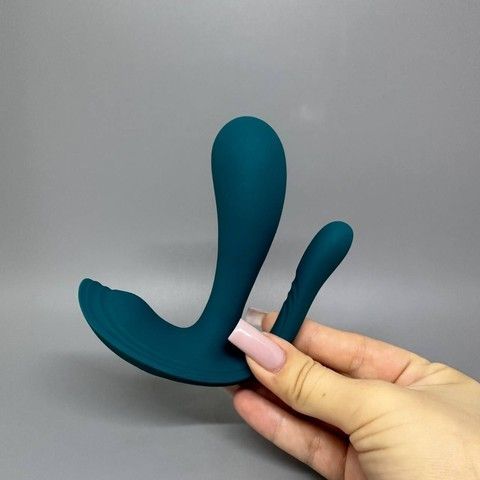 Вібратор у трусики потрійний Satisfyer Top Secret+ Battery Series - фото