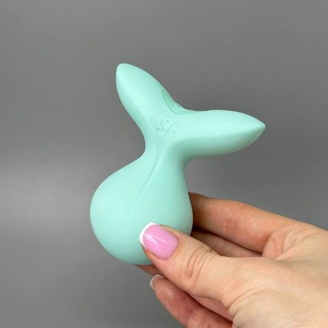 Satisfyer Viva la Vulva 3 Mint - клиторальный стимулятор - фото